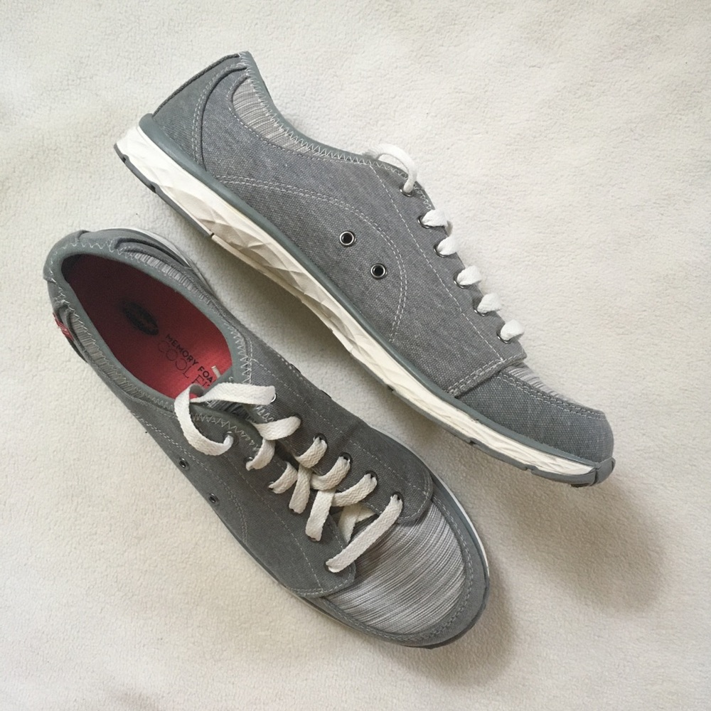Comfy Casual Gray Sneakers - Dr Scholls